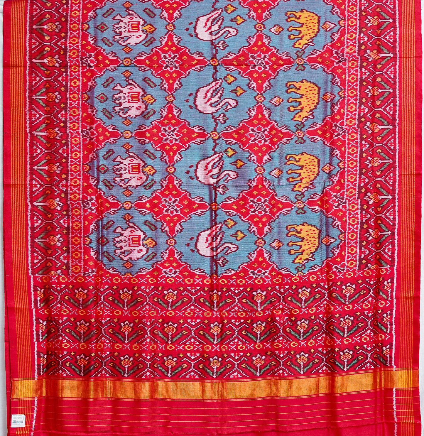patan patola saree – regal silk weave with rich colors