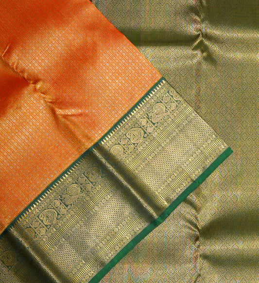 Pure Kanchipuram Pattu Saree – Handwoven South Indian Silk Elegance