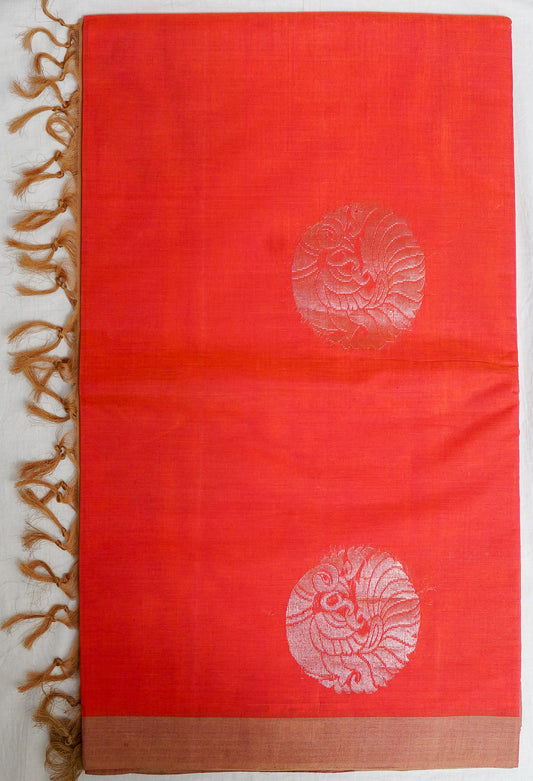Soft Handloom Cotton Sarees for Daily Wear & Office Look