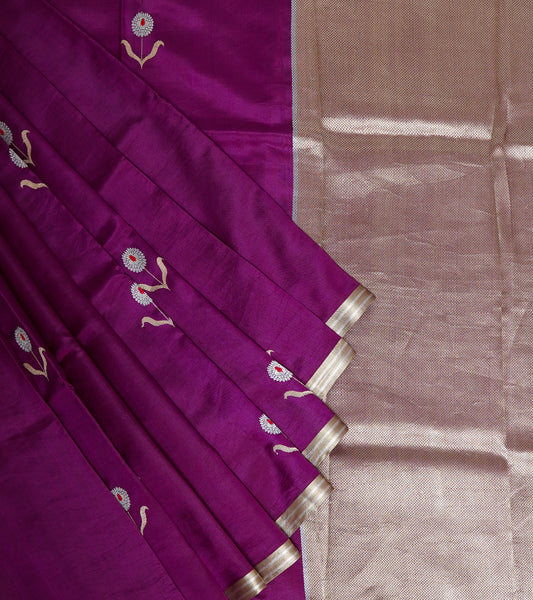 Buy Raw Mango Saree Online – Designer Handloom Collection by Varapradha