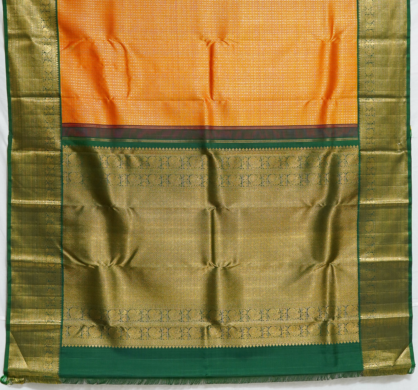 pure kanchipuram pattu saree – handwoven south indian silk elegance