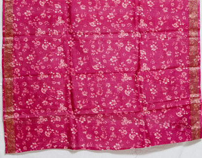 Lightweight Pure Tussar Silk Saree – Comfort with Luxury
