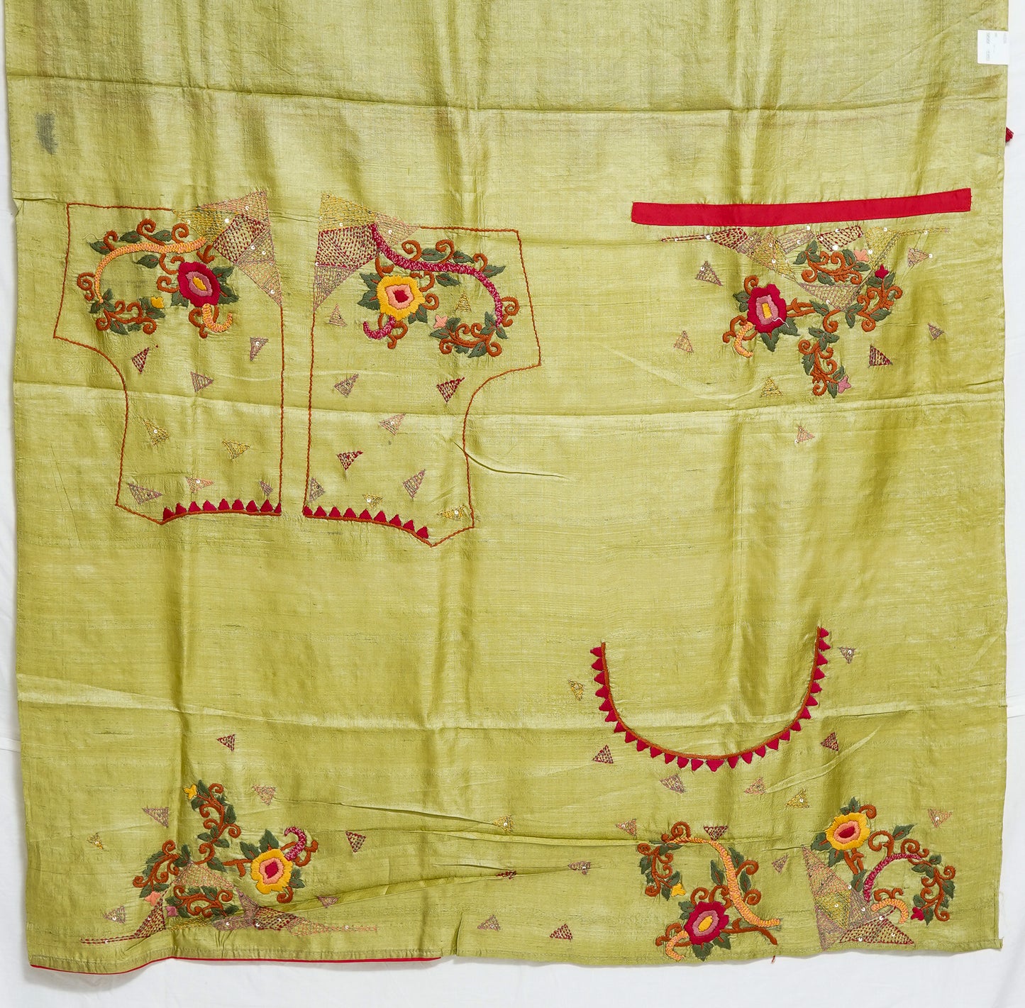 pure handloom tussar saree – soft & elegant natural silk