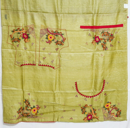 Pure Handloom Tussar Saree – Soft & Elegant Natural Silk