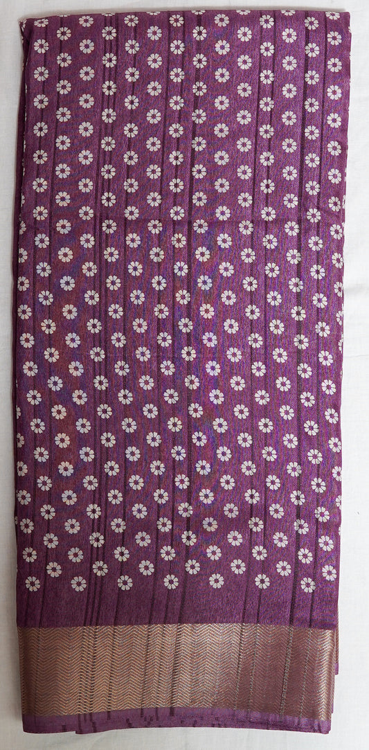 Exclusive Semi Tussar Sarees with Blouse