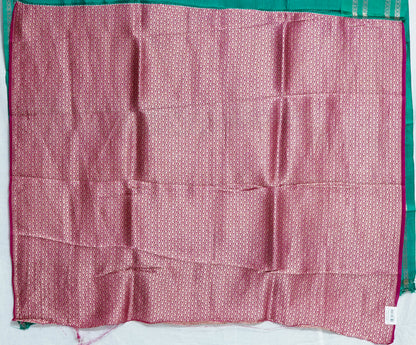 Raw Mango Silk Saree – Contemporary Handwoven Elegance