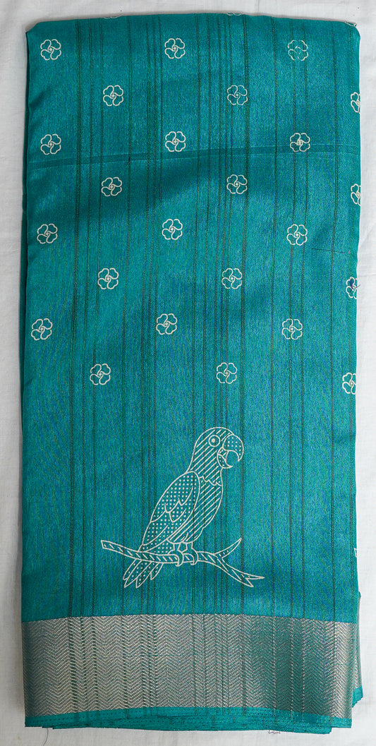 Shop Semi Tussar Sarees – Rustic Elegance in Silk Blend Fabric