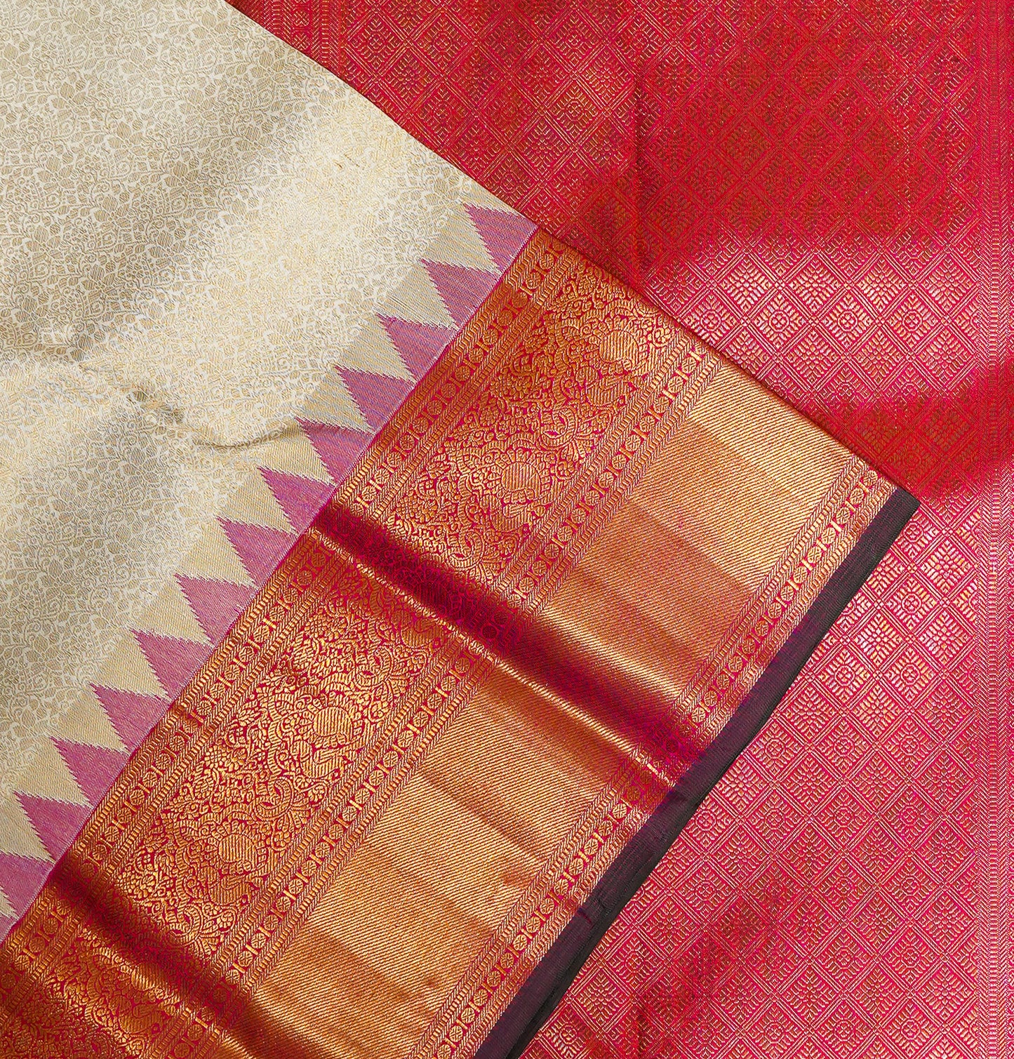 pure zari pattu saree – perfect for weddings & temple functions