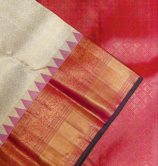 Pure Zari Pattu Saree – Perfect for Weddings & Temple Functions