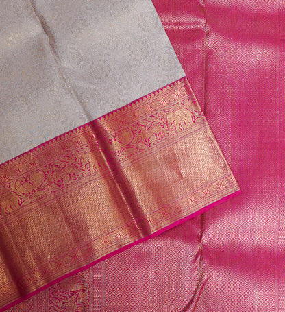 Royal Pattu Saree – Handloom Craft with Classic Motifs