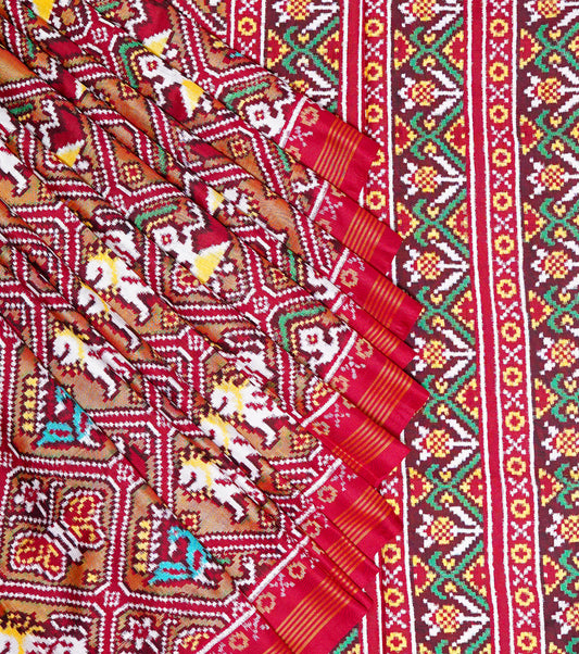 Patan Patola Saree – Timeless Weave of Gujarat’s Looms