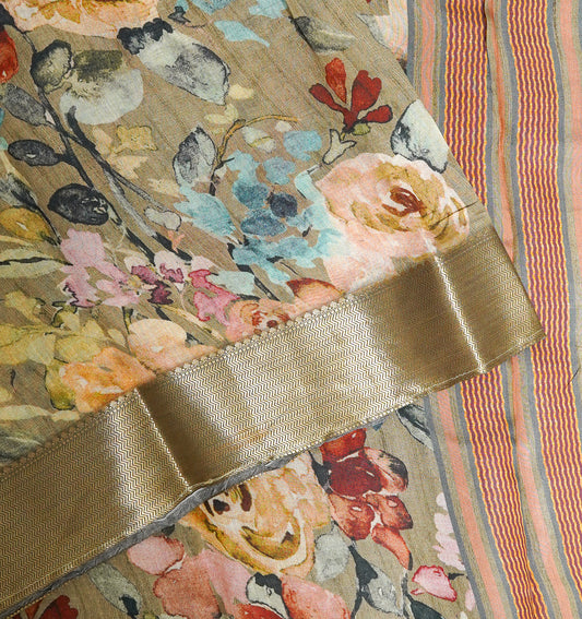 Traditional Maheshwari Saree in Cotton – Ethnic Indian Handloom