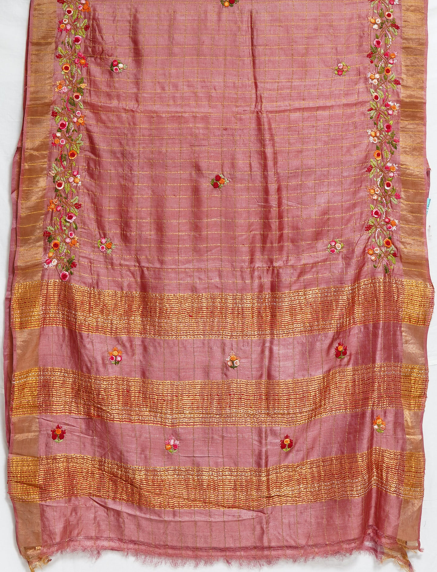 natural tussar silk saree – heritage weaving craft