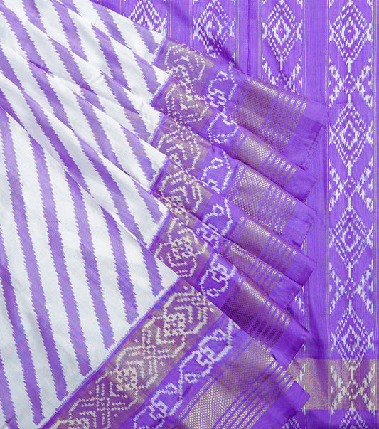 Vibrant Patan Patola Saree – Pure Silk with Intricate Patterns